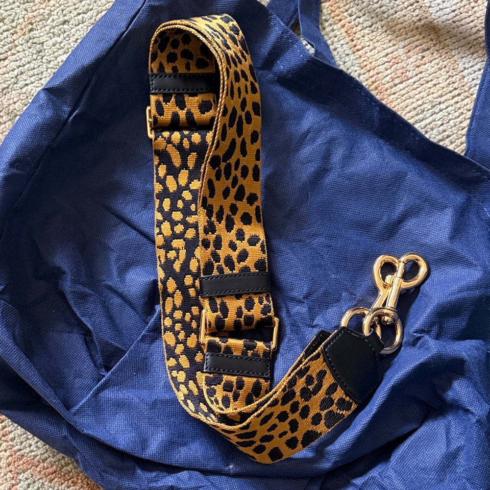 Marc Jacobs Leopard Print Strap with Gold Hardware NWOT